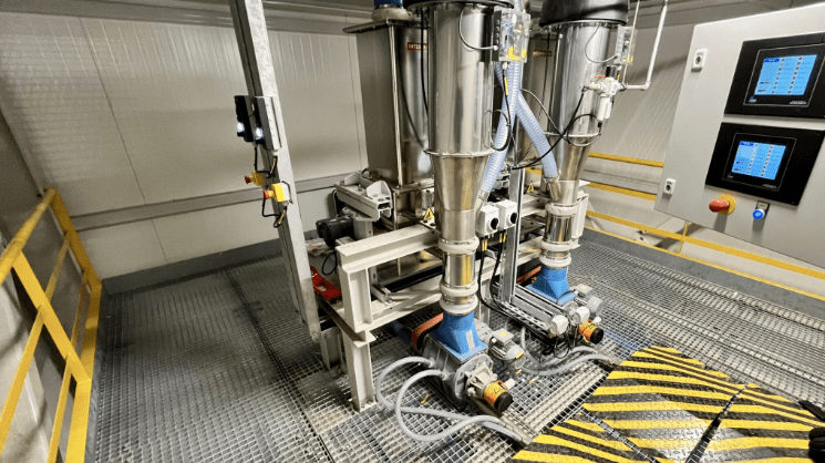 Transport pneumatyczny ciśnieniowy- produkty